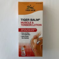 Tiger Balm - Muscle & Tension Lotion, 80 Millilitre