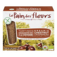 Le Pain Des Fleurs - Crispbread Chestnut Organic, 150 Gram