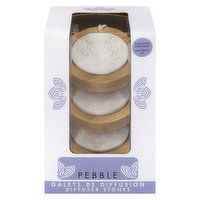 Le Comptoir Aroma - Diffuser Stones Pebble, 3 Each