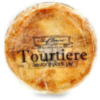 Chef Enrick - Tourtiere Pork Pie Single, 330 Gram