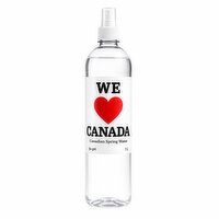 We Love Canada - Spring Water, 1 Litre