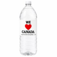 We Love Canada - Spring Water, 1.5 Litre