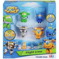 Super Wings - Flight Crew 8 Figure Pack, 1 Each