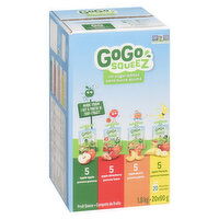 Gogo Squeez - Fruit Sauce , Apple, Apple Strawberry, Apple Peach & Apple Banana