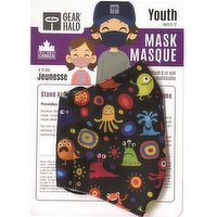 Gear Halo - Youth Face Mask - Friendly Monster, 1 Each