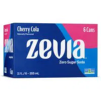 Zevia - Cherry Cola, 6 Each