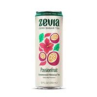 Zevia - Passionfruit Hibiscus Tea, Caffeine Free, 355 Millilitre