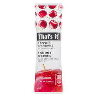 That's It - Fruit Bar 1 Apple & 10 Cherries, 35 Gram