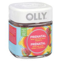 OLLY - Prenatal Gummy Vitamins - 60 Sweet Citrus Gummies, 60 Each