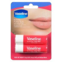 Vaseline - Lip Therapy Rosy Lips, 2 Each