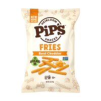 Pip's Heirloom Snacks - Real Cheddar Fries, 141 Gram