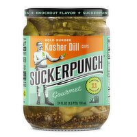 SUCKERPUNCH - Bold Burger Kosher Dill Chips, 710 Millilitre