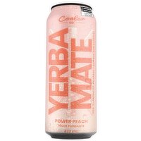 Cooler Co - Yerba Mate - Power Peach, 473 Millilitre