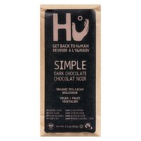 HU Organic - Dark Chocolate Simple Organic, 60 Gram