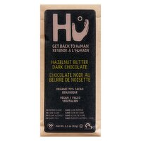 HU Organic - Dark Chocolate Hazel Butter Organic, 60 Gram