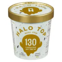 HALO TOP - Frozen Dairy Dessert - Mint Chip, 473 Millilitre