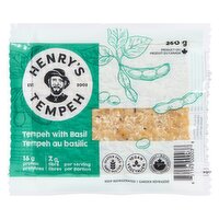 Henry's Tempeh - Tempeh with Basil Organic, 250 Gram