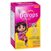 Ddrops - Kids Dora 400IU, 1.7 Millilitre