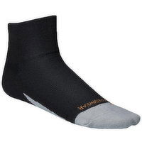 Incrediwear - Incredisocks Sport Quarter Black Small, 1 Each