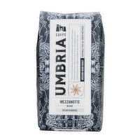 Caffe Umbria - Mezzanotte Decaffeinated Medium Dark Roast, Whole Bean, 340 Gram