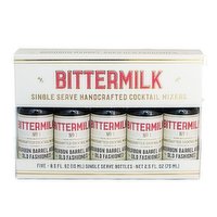 Bittermilk - Single Serve No.1 Old Fashioned 5 Pack Gift Set, 70 Millilitre