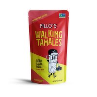 FILLOS - Walking Tamales Bean Salsa Roja, 113 Gram