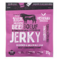 Meridian Smokehouse - Traditional Beef Jerky, 70 Gram