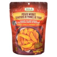 DJ&A - Potato Wedges Sweet Chili, 100 Gram