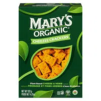 Marys Organic - Cheezee Crackers Herb Flavour