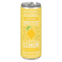 Good Drink - Spritzer Lemon Organic, 355 Millilitre