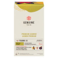 Genuine Tea Co. - Pyramid Tea Bags, Premium Jasmine, 15 Each