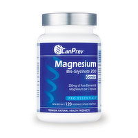 CanPrev - Magnesium Bis-Glycinate 200 Gentle, 120 Each