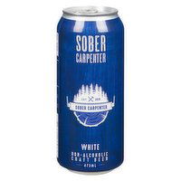 Sober Carpenter - Non- Alcoholic Craft Beer, White, 473 Millilitre