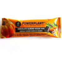Power Plant - Chocolate Almond Veggie Bar, 50 Gram