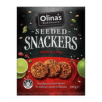 Olina's Bakehouse - Chilli & Lime Snackers, 140 Gram