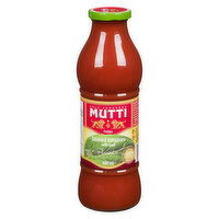 Mutti - Tomato Puree with Basil, 680 Millilitre