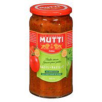 Mutti - Tomato & Basil Pasta Sauce, 660 Millilitre