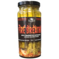 The Funky Gourmet - Spicy Marinated Asparagus - Fire Breathin', 500 Millilitre