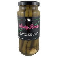 Funky Gourmet - Party Beans - Mild Dilly Green Beans, 500 Millilitre