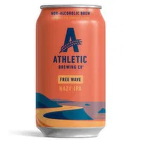 Athletic Brewing - Free Wave Hazy IPA, 355 Millilitre