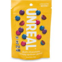 Unreal - Unreal Dark Chocolat Crispy Quinoa Gems, 142 Gram