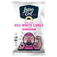 Lesser Evil - Egg White Curls, Himalayan Pink Salt, 113 Gram