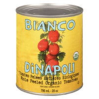 Di Napoli - Whole Peeled Organic Tomatoes with Basil, 796 Millilitre
