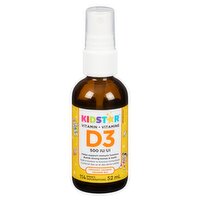 KidStar - Vitamin D3 Spray 500IU Orange, 52 Millilitre