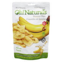 Oh! Naturals - Flavoured Banana Chips - Natural, 100 Gram