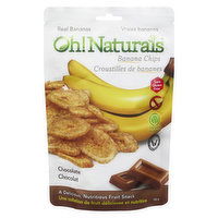 Oh! Naturals - Flavoured Banana Chips - Chocolate, 100 Gram