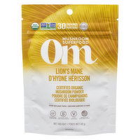 Om - Lion's Mane Superfood Mushroom Powder, 60 Gram