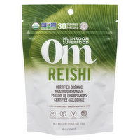 Om - Reishi Mushroom Superfood Powder, 60 Gram