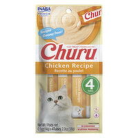 Inaba Churu - Cat Treat Chicken Puree Tubes, 56 Gram
