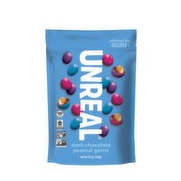 Unreal - Dark Chocolate Peanut Gems, 142 Gram